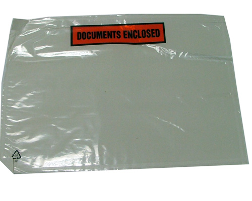 A5 Printed Document Enclosed Pouches 