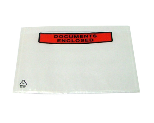 A6 Printed Document Enclosed Pouches 
