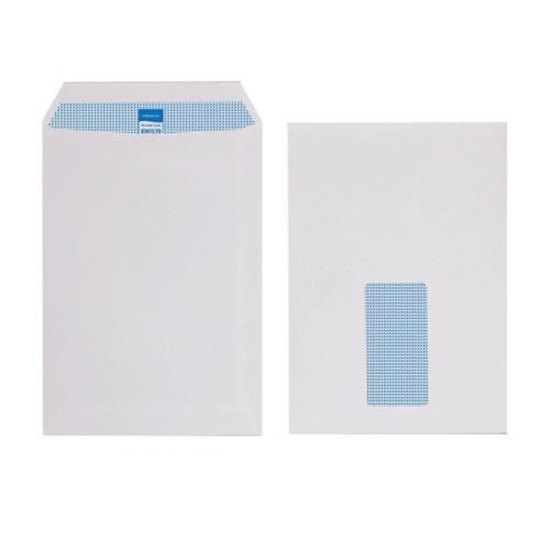 White Office Envelopes with Window Size C5 90g