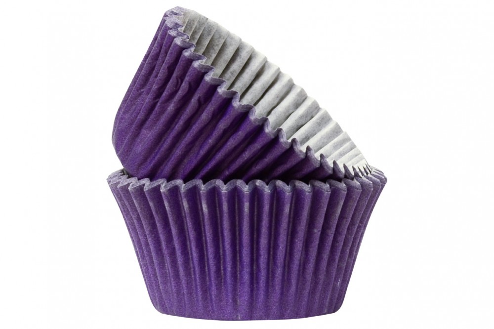 50 x Purple High Quality Cupcake Muffin Cases